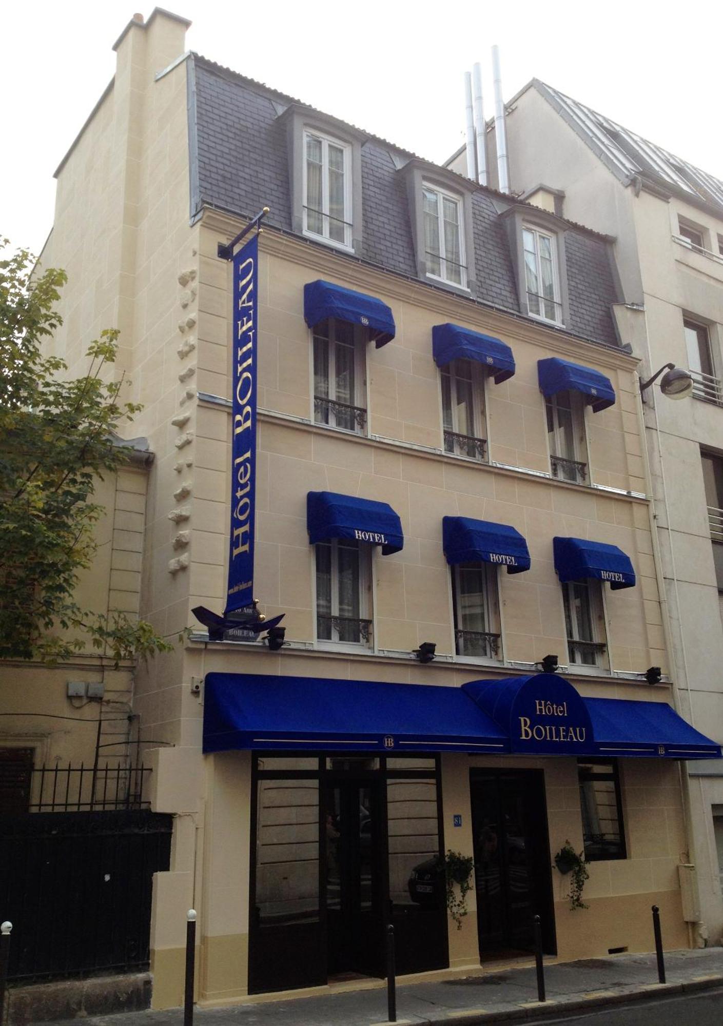 Hotel Boileau Paryż Zewnętrze zdjęcie